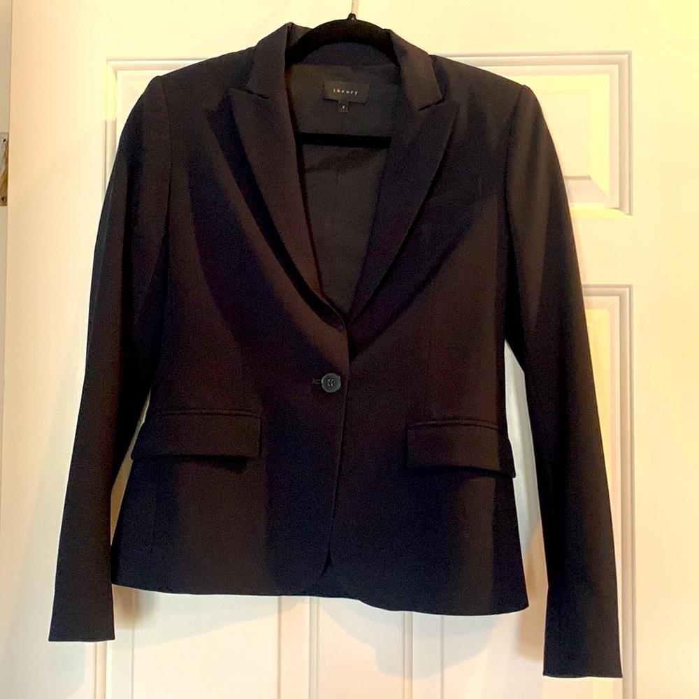 Dark navy blue blazer